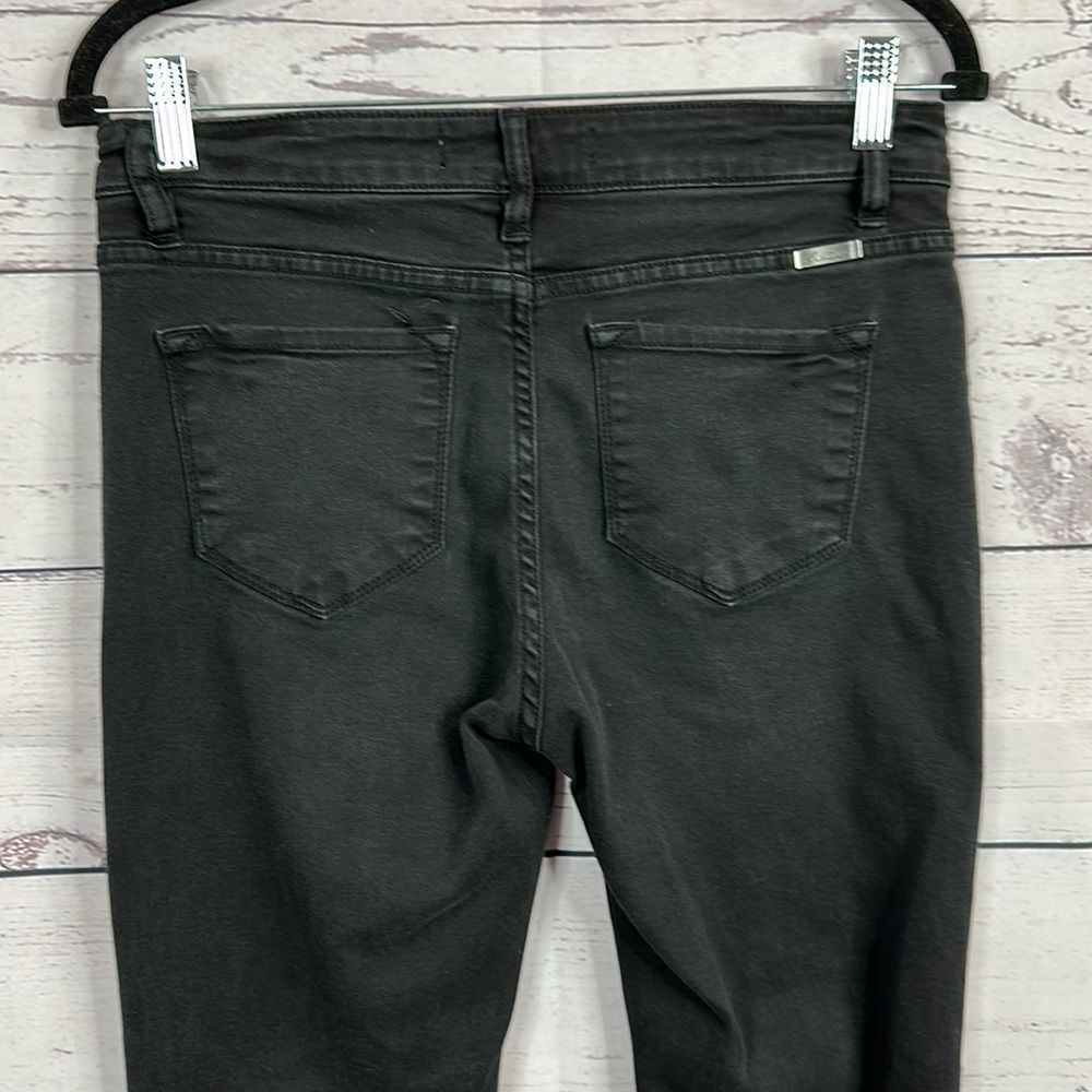 Kancan Womens Jeans size 28 Black Midrise inseam 28 Bootcut Stretch - Picture 6 of 10